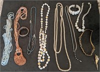 Group of Vintage Costume Jewelry