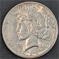 1922 Peace Silver Dollar High Grade Nice Coin