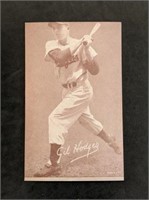 1960's Gil Hodges Exhibition Trade Card