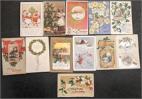 Group of Better Antique Christmas Postcards