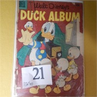 10 CENT COMIC BOOK:  DISNEY'S DUCK ALBUM BY DELL