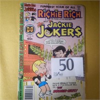 40 CENT COMIC BOOK:  RICHIE RICH AND JACKIE