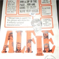 1966 MOVIE POSTER ALFIE #66/262 27 X 40 ROLLED &