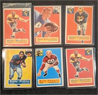 Group of Original 1956 Topps Football cards