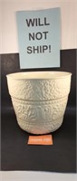 Beige  Ceramic  Pot