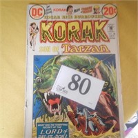 20 CENT COMIC BOOK: KORAK SON OF TARZAN BY DC