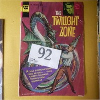 25 CENT COMIC BOOK:  THE TWILIGHT ZONE BY WHITMAN