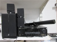 Yamaha receiver & speakers