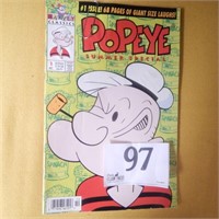 COMIC BOOK:  #1 ISSUE POPEYE SUMMER SPECIAL BY