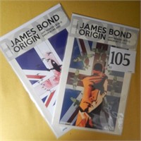 COMIC BOOKS: 2 JAMES BOND ORIGIN 1 & 2 BY