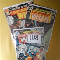 20 CENT COMIC BOOKS::  THE UNKNOWN SOLDIER, STAR