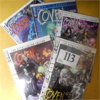 COMIC BOOKS:  COVEN BY AWESOME QTY 5