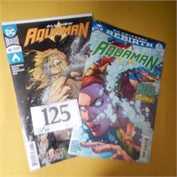 COMIC BOOKS:  AQUAMAN BY DC QTY 2