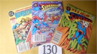 BOOK COMICS:  SUPERMAN BY DC QTY 3
