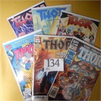 COMIC BOOKS:  THOR BY MARVEL QTY 6