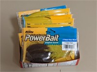 Group of New in Package Powerbait Worms