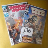 COMIC BOOKS:  WONDER WOMAN BY DC UNIVERSE QTY 2