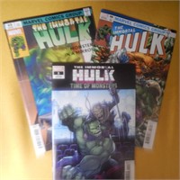 COMIC BOOKS:  HULK BY MARVEL QTY 3
