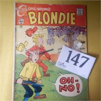 12 CENT COMIC BOOK:  BLONDIE BY CHARLTON