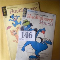 15 CENT & 25 CENT COMIC BOOKS:  HUCKLEBERRY HOUND