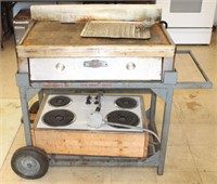 Lot 119: Misc. Kitchen Related incl. Griddle