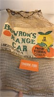 20 Pound Orange Bag