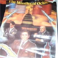 MOVIE POSTER MISSILES OF OCTOBER 22 X 28 ROLLED &