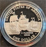 2007 US Mint Commemorative Proof Silver Dollar