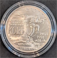 1991 US Mint Commemorative Silver Dollar