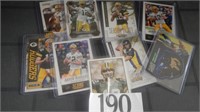 COLLECTIBLE CARDS NFL AARON RODGERS QTY 9