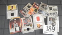 COLLECTIBLE CARDS NASCAR WITH FABRIC SAMPLES QTY