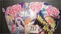 COMIC BOOKLETS: MY LITTLE PONY BY IDW QTY 3
