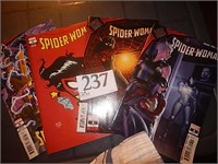 COMIC BOOKS: SPIDERWOMAN BY MARVEL QTY 4