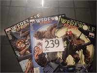 COMIC BOOKS: WEREWOLF BY NIGHT BY MARVEL QTY 3