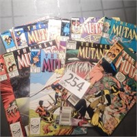 60 CENT & UP COMIC BOOKS:  THE NEW MUTANTS BY