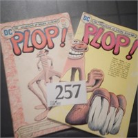 20 CENT & 25 CENT COMIC BOOKS:  PLOP BY DC QTY 2