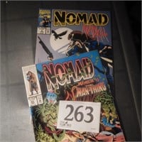 COMIC BOOKS:  NOMAD BY MARVEL QTY 2