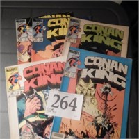 COMIC BOOKS:  KONAN THE KING BY MARVEL QTY 5