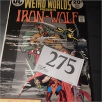 20 CENT COMIC BOOK:  WEIRD WORLD IRON-WOLF BY DC