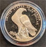 1984 US Mint Commemorative Proof Silver Dollar