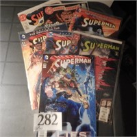 COMIC BOOKS:  SUPERMAN BY DC QTY 7