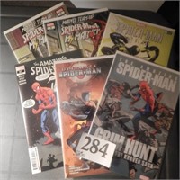 GRAPHIC COMICS:  QTY 6 SPIDERMAN BY MARVEL