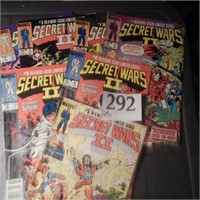 75 CENTS & UP COMIC BOOKS:  SECRET WARS BY MARVEL