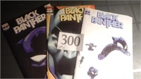 COMIC BOOKS BLACK PANTHER QTY 3