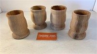 Wooden Cup Lot