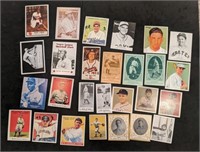 Group of Reproduction Baseball Cards