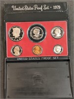 1979 US Mint Proof Set Deep Cameo Coins