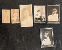 Group of antique Cigarette Actress Tobacco Cards