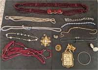 Group of Costume Jewelry Necklaces and more