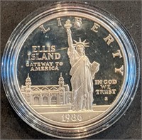 1986 US Mint Commemorative Silver Dollar